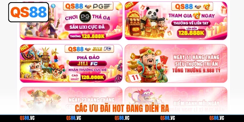 Các ưu đãi hot đang diễn ra