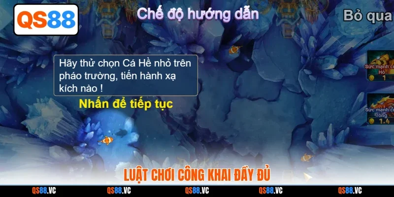 Luật chơi công khai đầy đủ