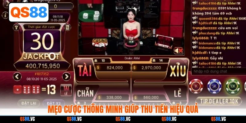 Mẹo cược thông minh giúp thu tiền hiệu quả